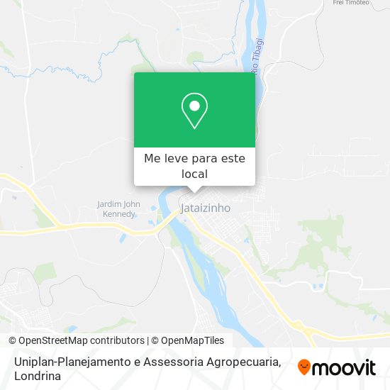 Uniplan-Planejamento e Assessoria Agropecuaria mapa