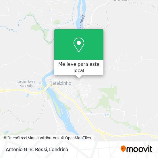 Antonio G. B. Rossi mapa