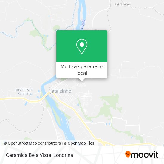 Ceramica Bela Vista mapa