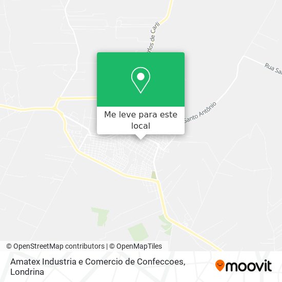 Amatex Industria e Comercio de Confeccoes mapa