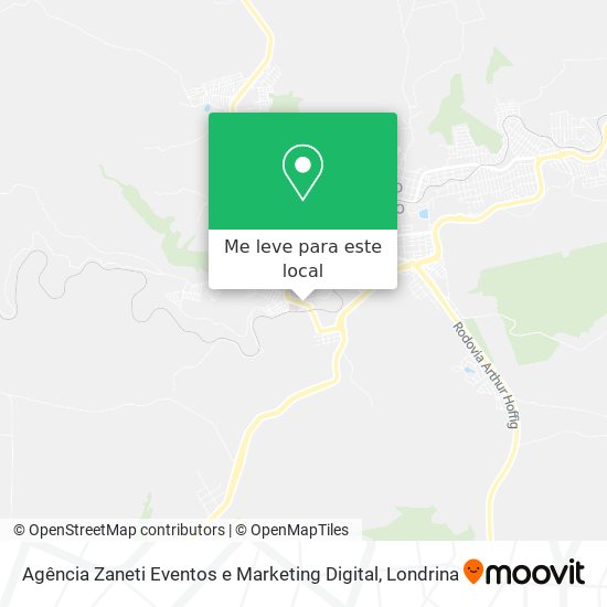 Agência Zaneti Eventos e Marketing Digital mapa