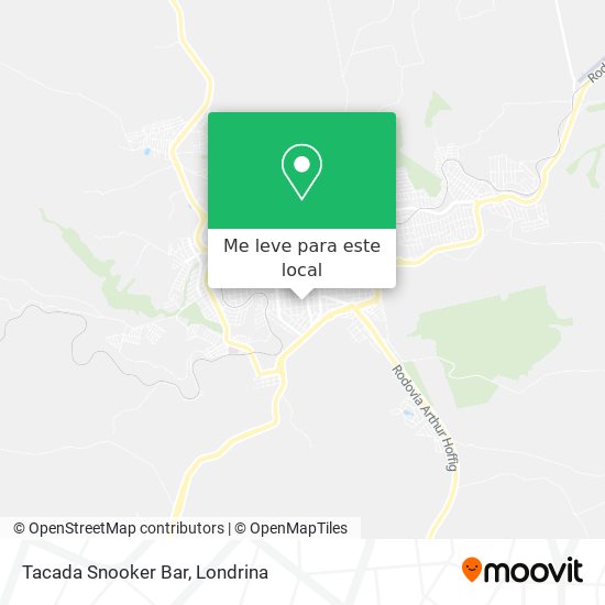 Tacada Snooker Bar mapa