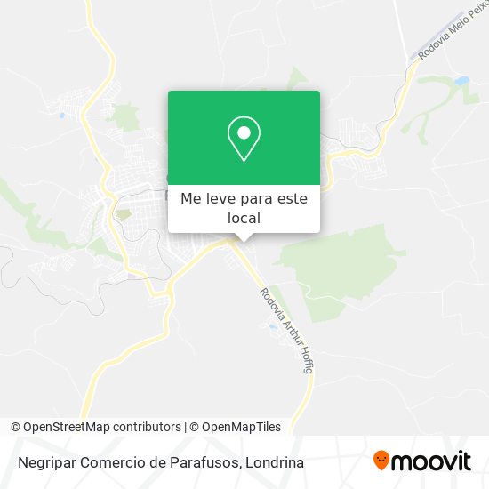 Negripar Comercio de Parafusos mapa