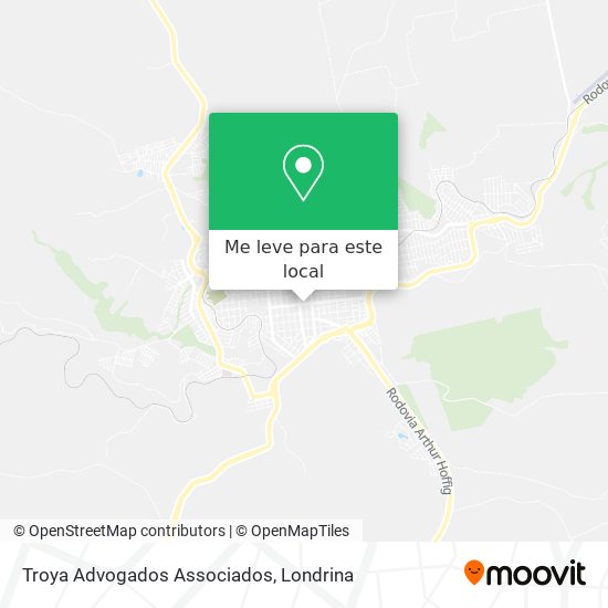 Troya Advogados Associados mapa
