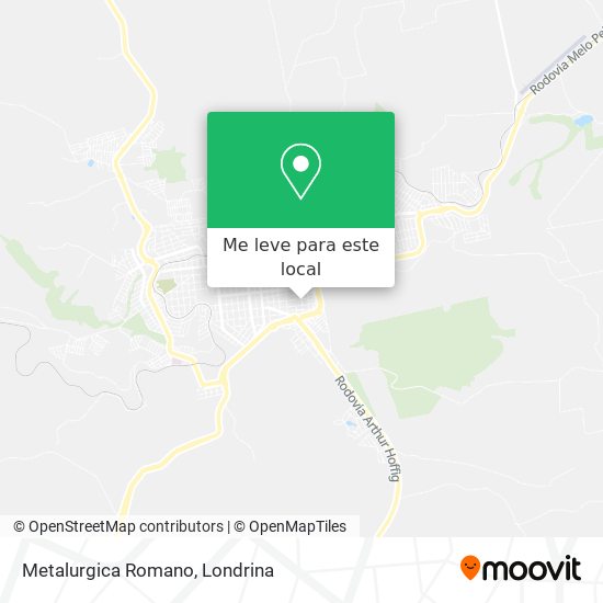 Metalurgica Romano mapa