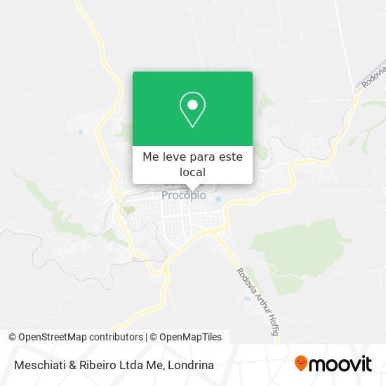 Meschiati & Ribeiro Ltda Me mapa