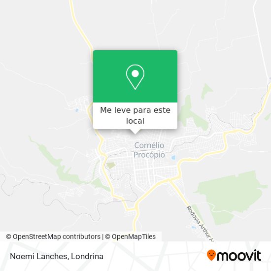 Noemi Lanches mapa