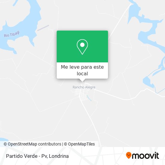 Partido Verde - Pv mapa