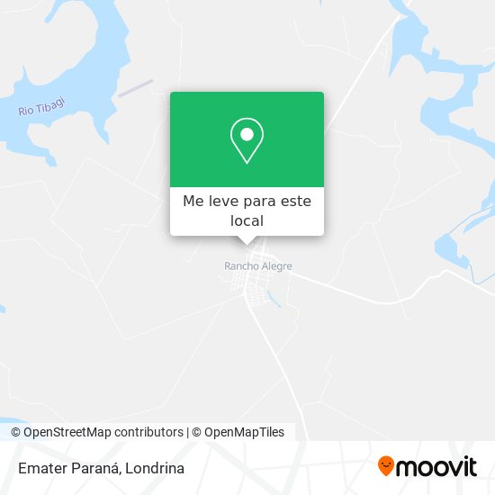 Emater Paraná mapa