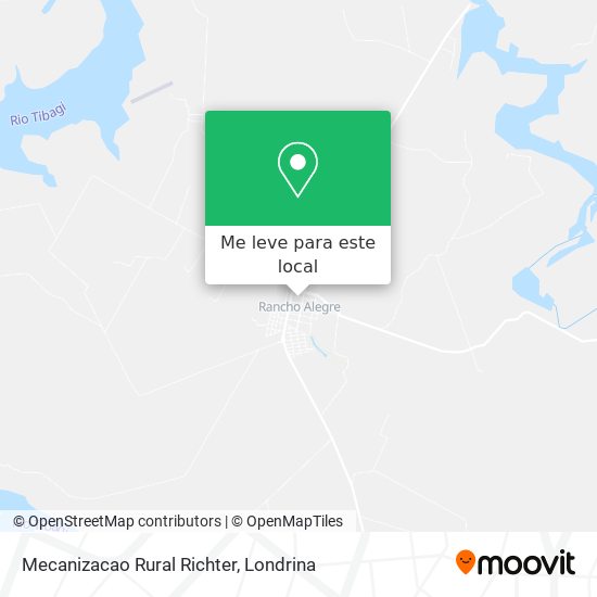 Mecanizacao Rural Richter mapa