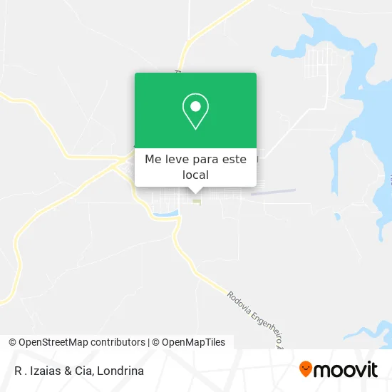 R . Izaias & Cia mapa