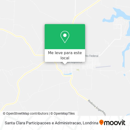 Santa Clara Participacoes e Administracao mapa