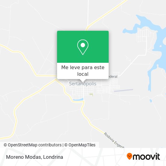 Moreno Modas mapa