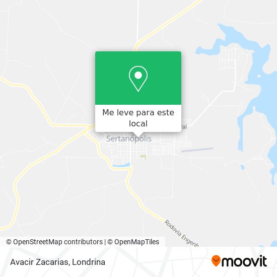 Avacir Zacarias mapa