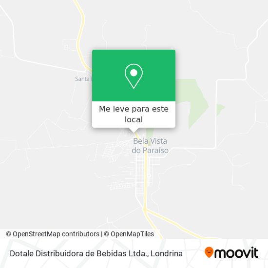 Dotale Distribuidora de Bebidas Ltda. mapa
