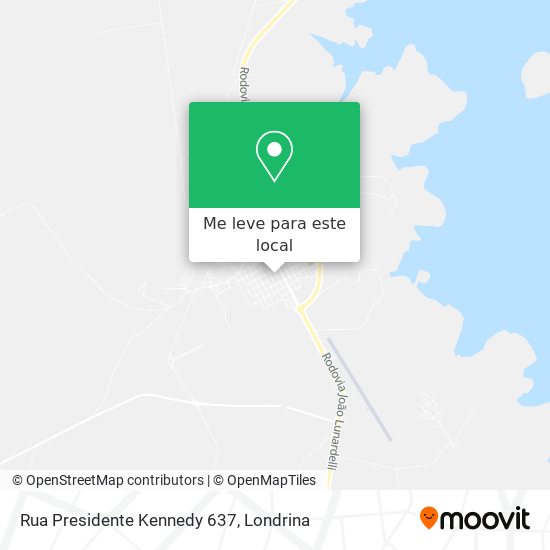 Rua Presidente Kennedy 637 mapa