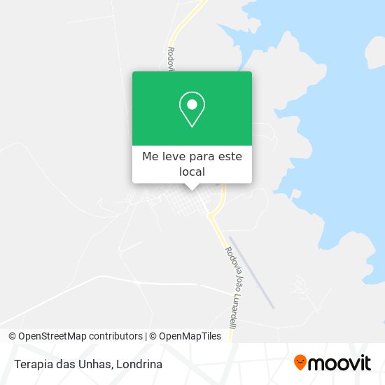 Terapia das Unhas mapa