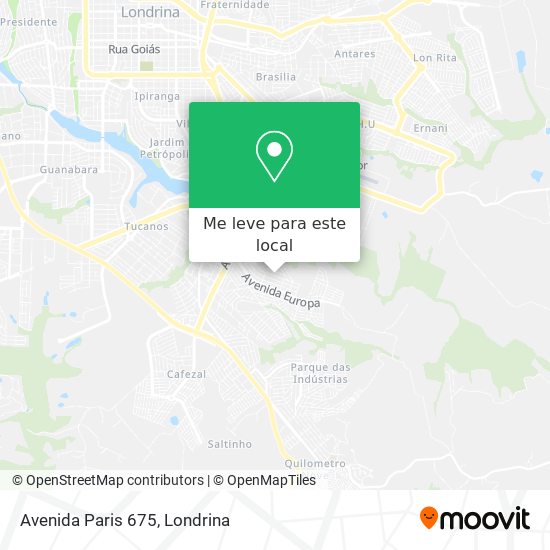 Avenida Paris 675 mapa