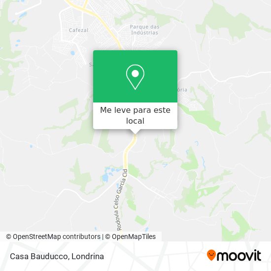 Casa Bauducco mapa