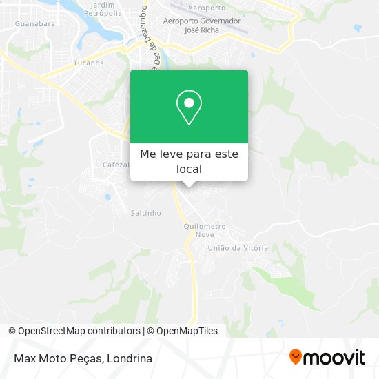 Max Moto Peças mapa