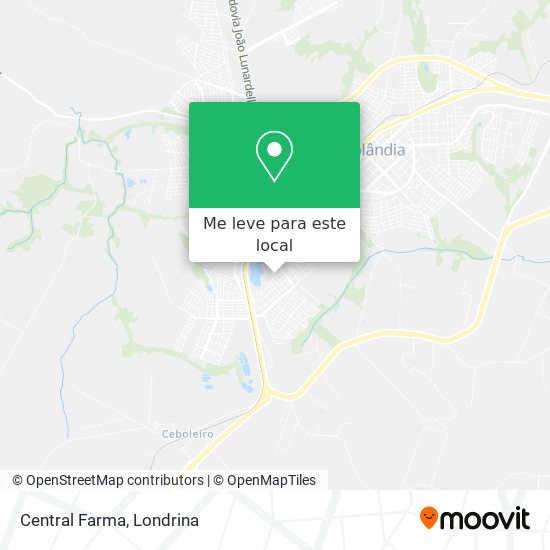 Central Farma mapa