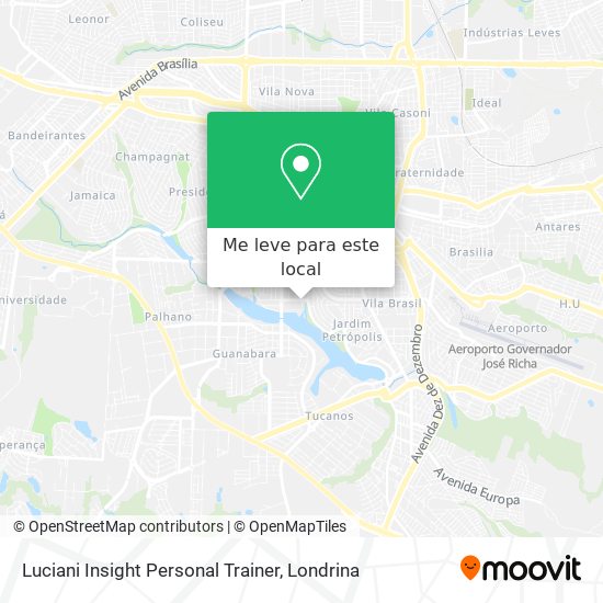 Luciani Insight Personal Trainer mapa