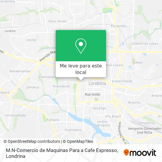 M.N-Comercio de Maquinas Para a Cafe Expresso mapa