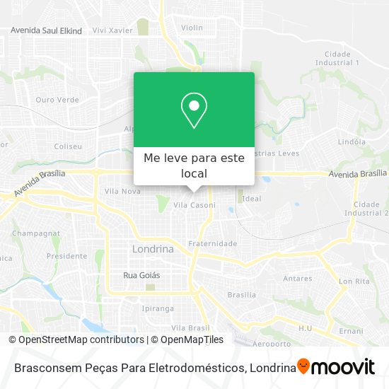 Brasconsem Peças Para Eletrodomésticos mapa