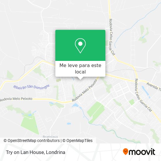 Try on Lan House mapa