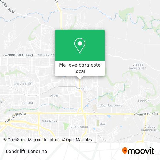 Londrilift mapa