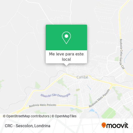 CRC - Sescolon mapa