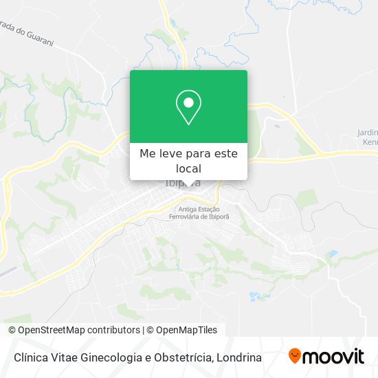 Clínica Vitae Ginecologia e Obstetrícia mapa