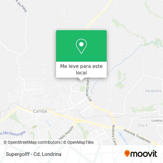 Supergolff - Cd mapa