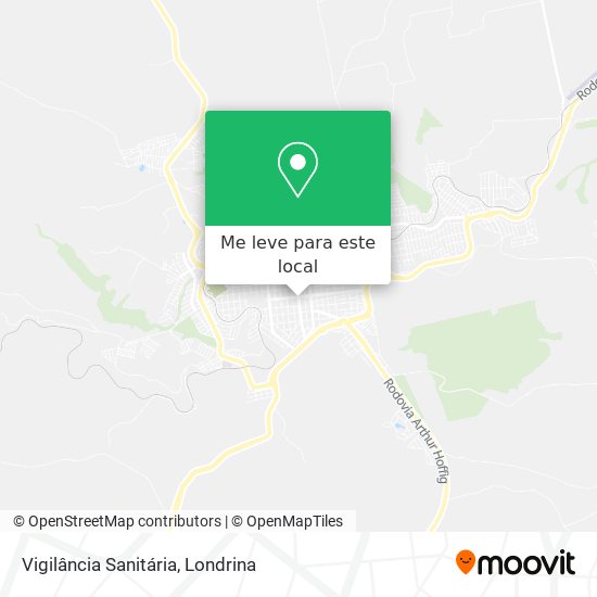 Vigilância Sanitária mapa
