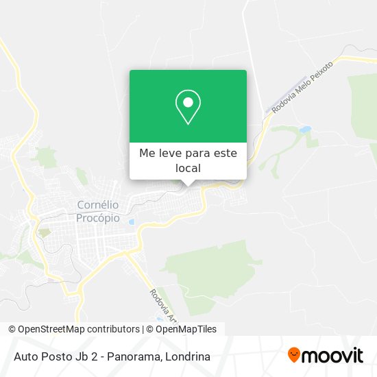 Auto Posto Jb 2 - Panorama mapa