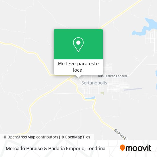 Mercado Paraíso & Padaria Empório mapa