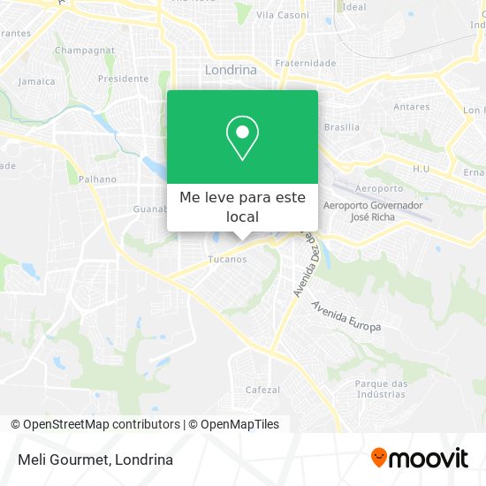 Meli Gourmet mapa