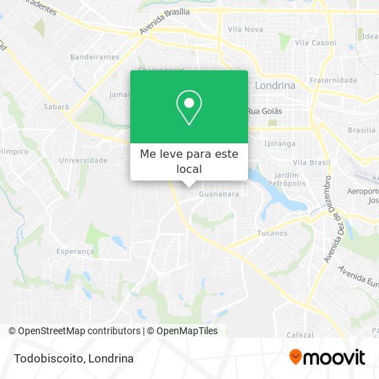 Todobiscoito mapa