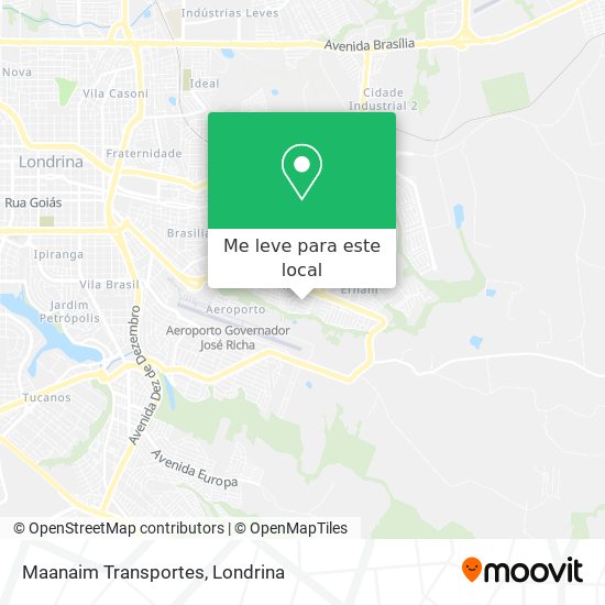 Maanaim Transportes mapa