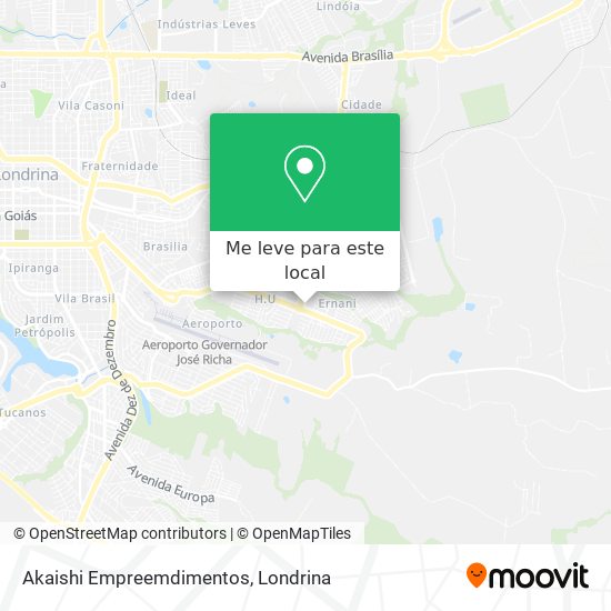 Akaishi Empreemdimentos mapa
