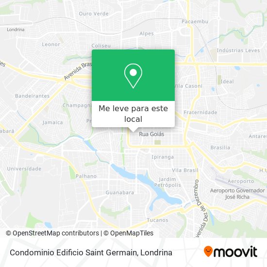 Condominio Edificio Saint Germain mapa