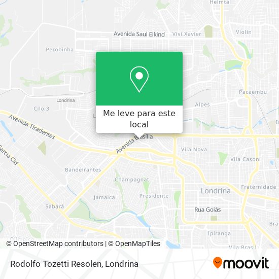 Rodolfo Tozetti Resolen mapa