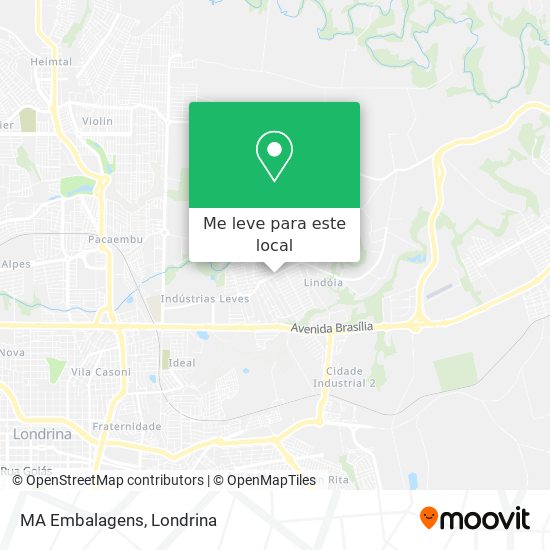 MA Embalagens mapa