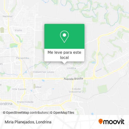 Miria Planejados mapa
