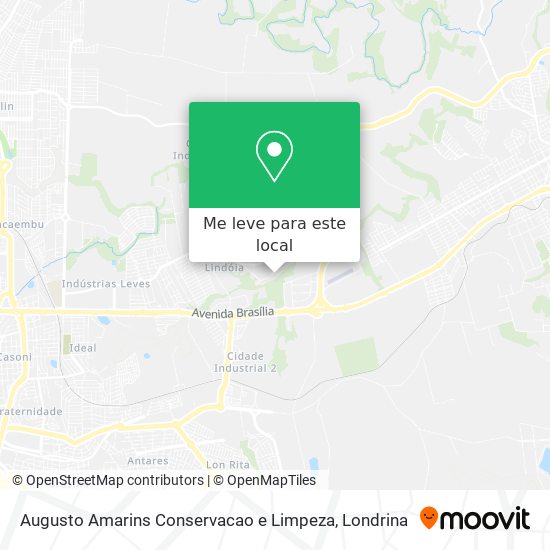 Augusto Amarins Conservacao e Limpeza mapa