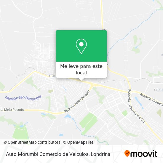 Auto Morumbi Comercio de Veiculos mapa