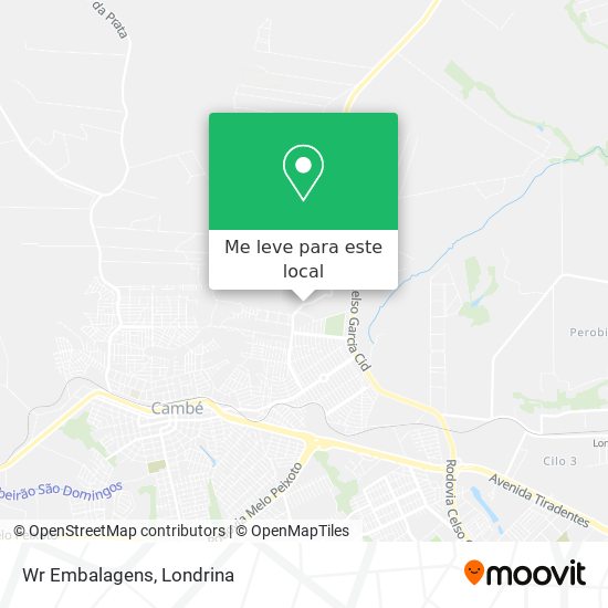 Wr Embalagens mapa