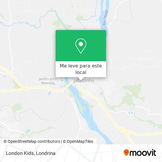 London Kids mapa