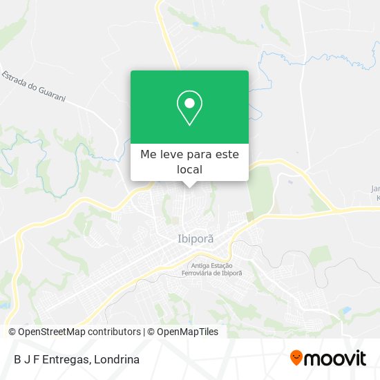 B J F Entregas mapa