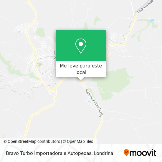 Bravo Turbo Importadora e Autopecas mapa